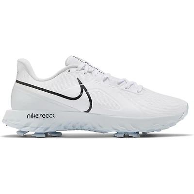 Men's React Infinity Pro Spiked Golf Shoe-White/Black/Platinum