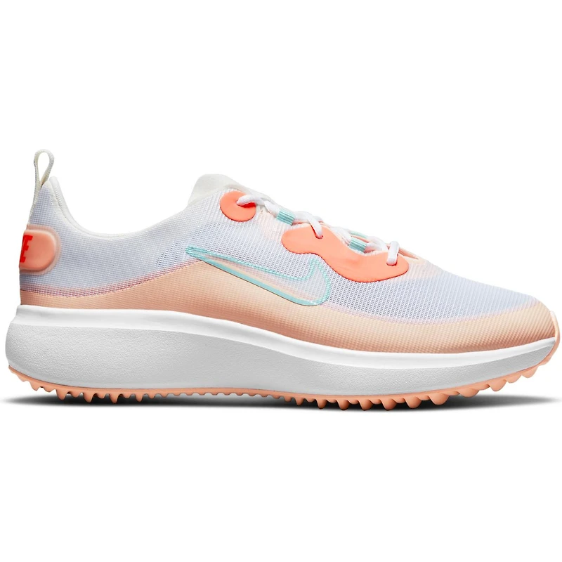 Women's Ace Summerlite Spikeless Golf Shoe-Peach/Turquoise