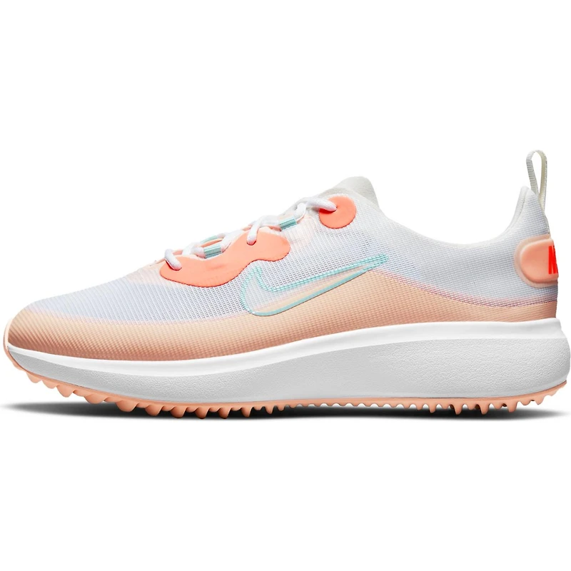 Women's Ace Summerlite Spikeless Golf Shoe-Peach/Turquoise