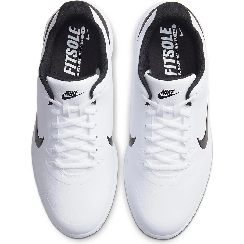 Women's Infinity G Spikeless Golf Shoe -White/Black