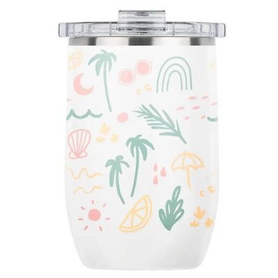 Vino 12oz Lifestyle Tumbler - Pastel Summer Pearl