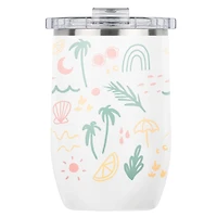 Vino 12oz Lifestyle Tumbler - Pastel Summer Pearl