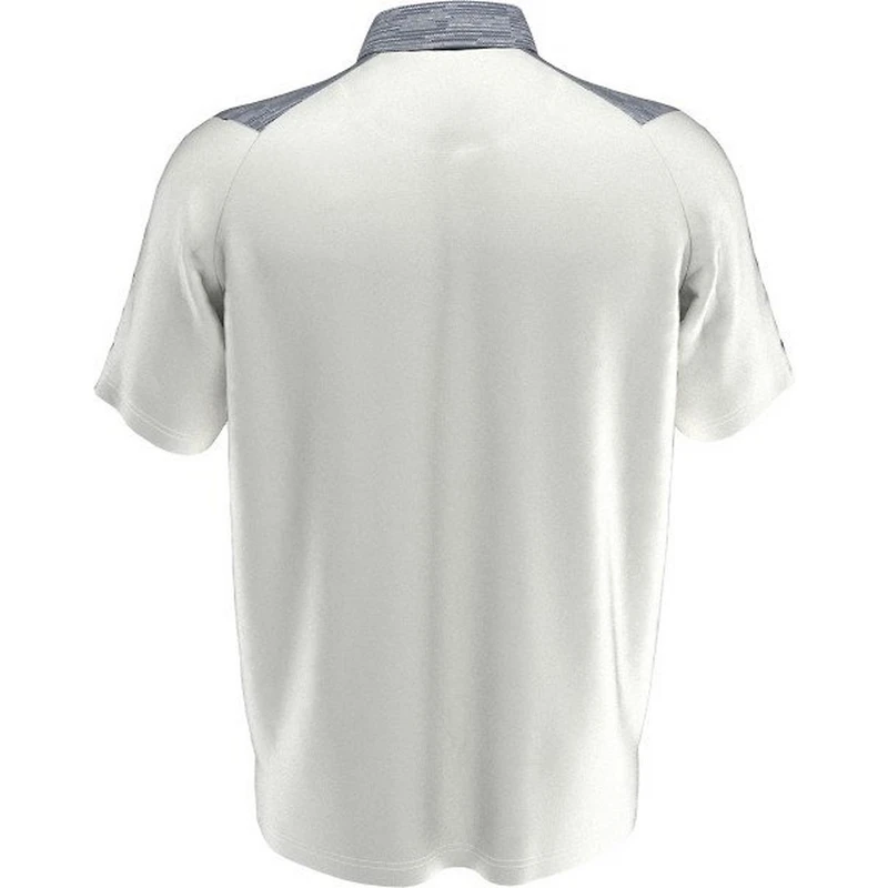 Men's Chevron Jacquard Short Sleeve Polo