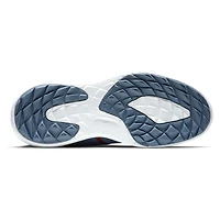 Men's Flex Spikeless Golf Shoe-Blue/Red