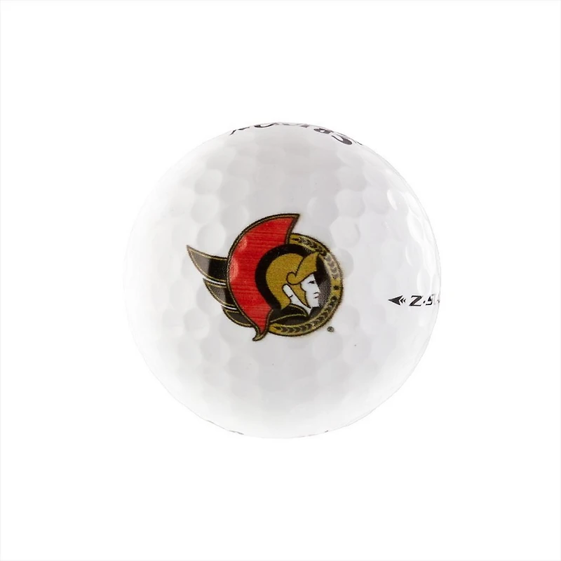 NHL Soft Feel Golf Balls - Ottawa Senators