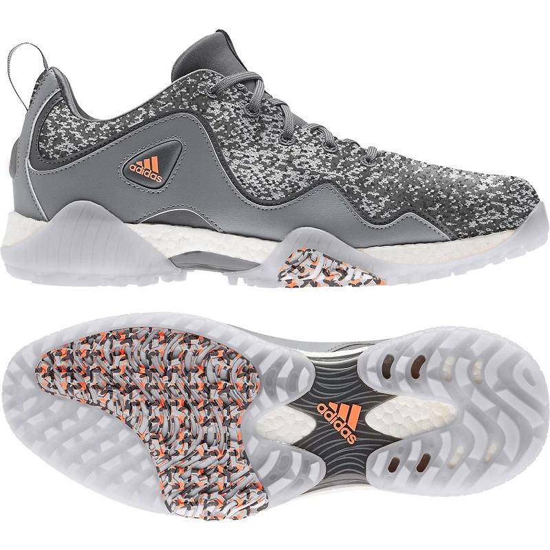 Men's CODECHAOS 21 Spikeless Golf Shoe - Grey/Orange