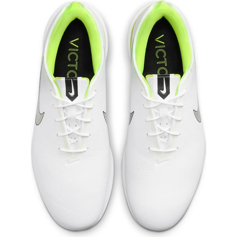 Men's Air Zoom Victory Tour 2 Spiked Golf Shoe -White/Black/Green