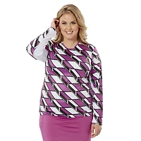 Women's Aspiration Long Sleeve Shirt Plus