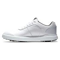 Men's Contour Series Spiked Golf Shoe - White