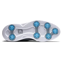 Men's Premiere Traditions Shield Tip Spiked Golf Shoe - Light Blue