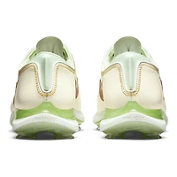 Nike Air Zoom Victory Tour 2 NRG Spiked Golf Shoe-Beige/Gold/Green