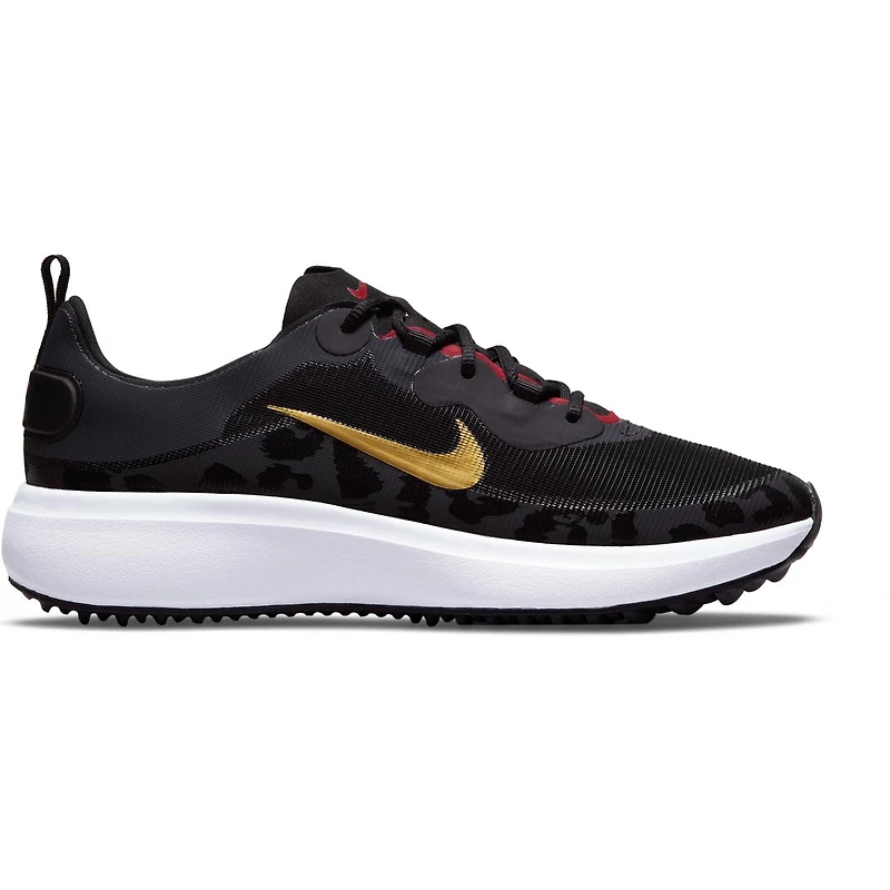 Women's Ace Summerlite Spikeless Golf Shoe-Black/Gold