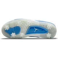 Nike Air Jordan 4 G Retro Spiked Golf Shoe-White/Blue