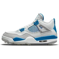 Nike Air Jordan 4 G Retro Spiked Golf Shoe-White/Blue