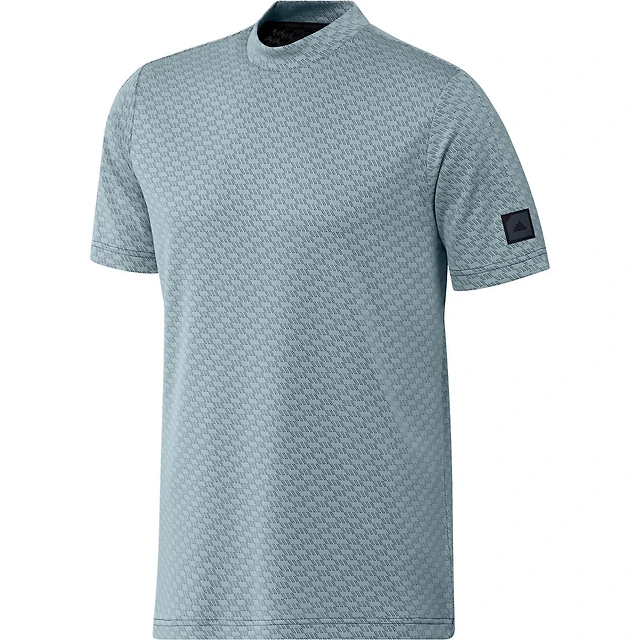 MAGGIE LANE Women's Snap Mock Neck Short Sleeve Polo at Coquitlam