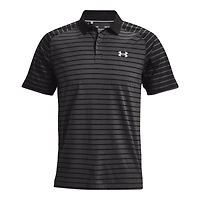 Men's Iso-Chill Mix Stripe Short Sleeve Polo
