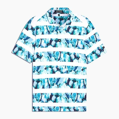 Men's Stripe Show Short Sleeve Polo