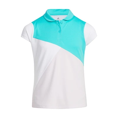 Girls' Primeblue Short Sleeve Polo