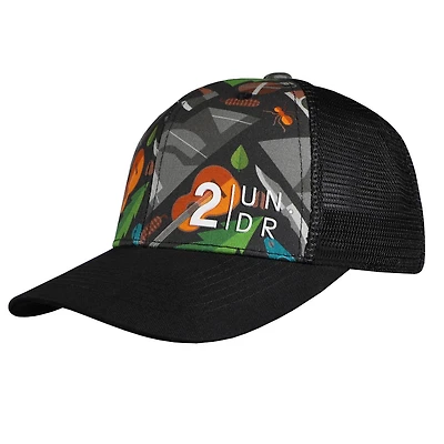 Men's Mesh Print Snapback Cap