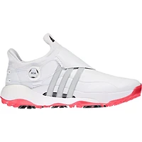 Men's TOUR360 22 BOA Spiked Golf Shoe - White/Red
