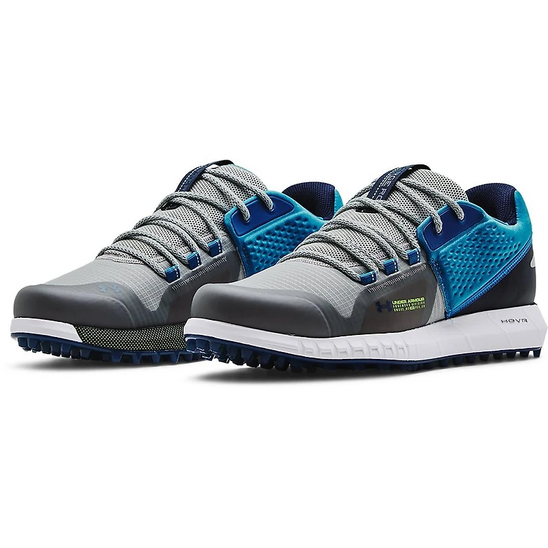 Men's HOVR Forge RC Spikeless Golf Shoe - Grey/Blue