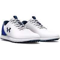 Men's Medal Spikeless Golf Shoe - White/Blue