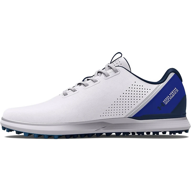 Men's Medal Spikeless Golf Shoe - White/Blue