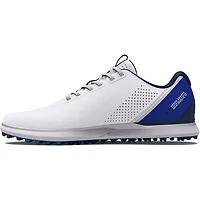 Men's Medal Spikeless Golf Shoe - White/Blue