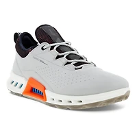 Men's Biom C4 Spikeless Golf Shoe- Grey/Orange