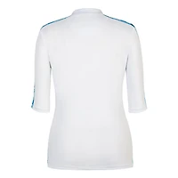 Women's Mara Printed Side Panel 3/4 Sleeve Top