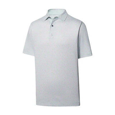 Men's Shadow Palm Print Lisle Short Sleeve Polo