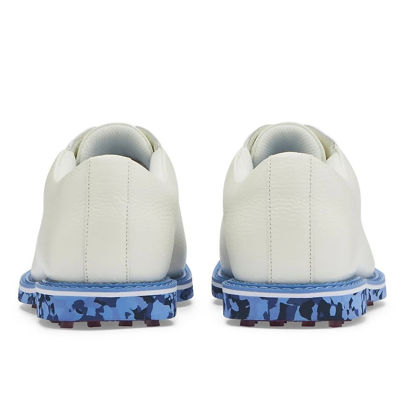 Men's Camo Collection Gallivanter Spikeless Golf Shoe- White/Blue