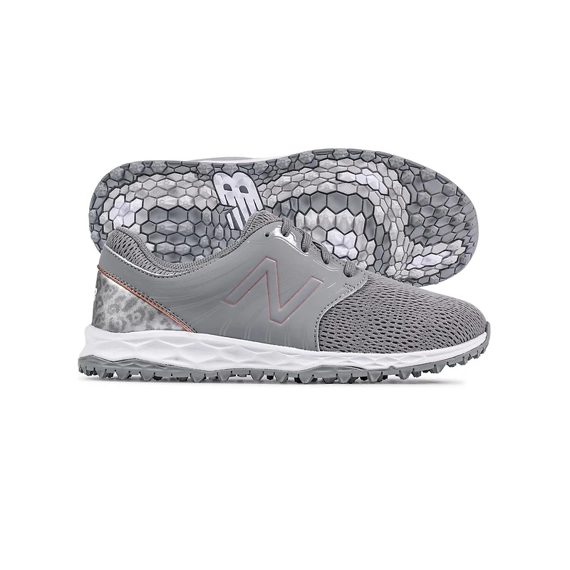 Women's Fresh Foam Breathe Spikeless Golf Shoe - Grey/Rose Gold