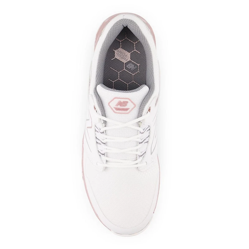 Women's Fresh Foam Links Spikeless Golf Shoe - White/Rose Gold