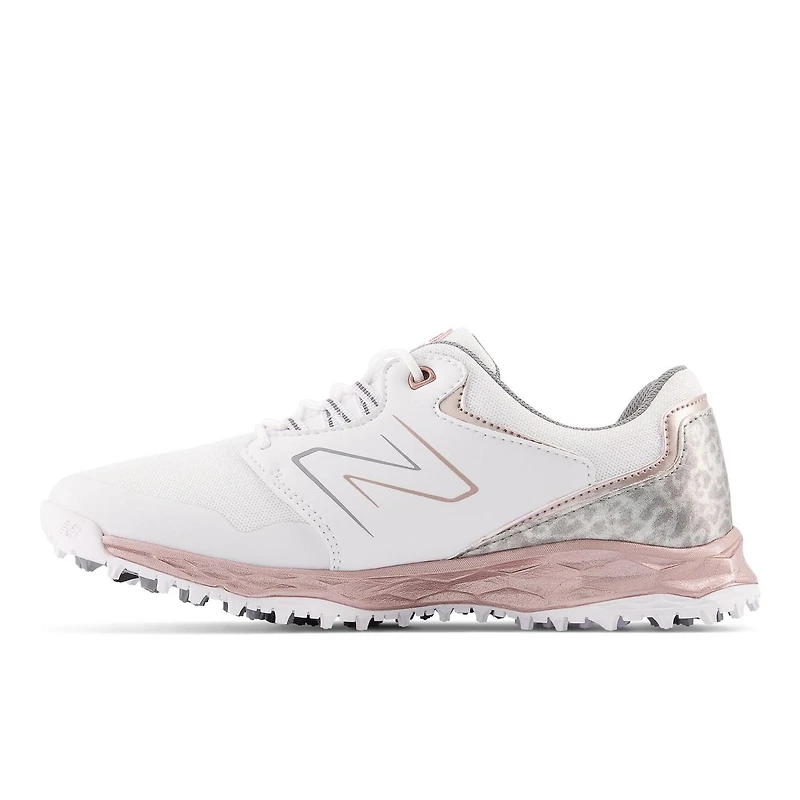 Women's Fresh Foam Links Spikeless Golf Shoe - White/Rose Gold