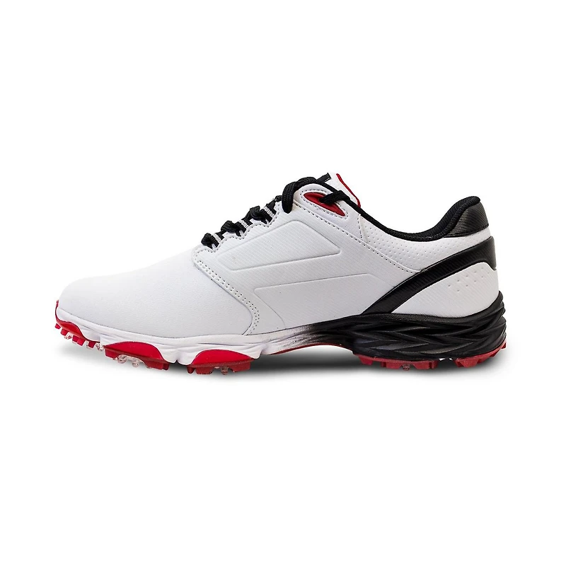 Men's Striker V3 Spiked Golf Shoe - White/Red