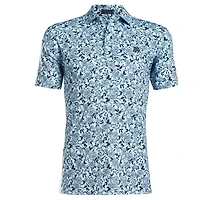Men's Garden Floral Short Sleeve Polo