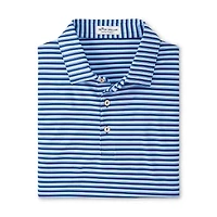Men's Wels Stripe Short Sleeve Polo
