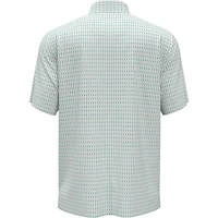 Men's Micro Conversational Print Short Sleeve Polo