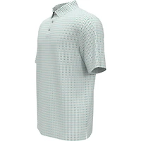 Men's Micro Conversational Print Short Sleeve Polo