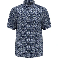 Men's Vacation Floral Print Short Sleeve Polo