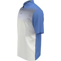 Men's Digital Ombre Print Short Sleeve Polo