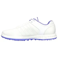 Women's Go Golf Pivot Spikeless Golf Shoe - White/Purple