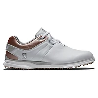 Women's Pro SL Spikeless Golf Shoe - White/Rose Gold