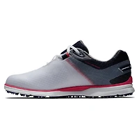 Women's Pro SL Sport Spikeless Golf Shoe - White/Grey/Red