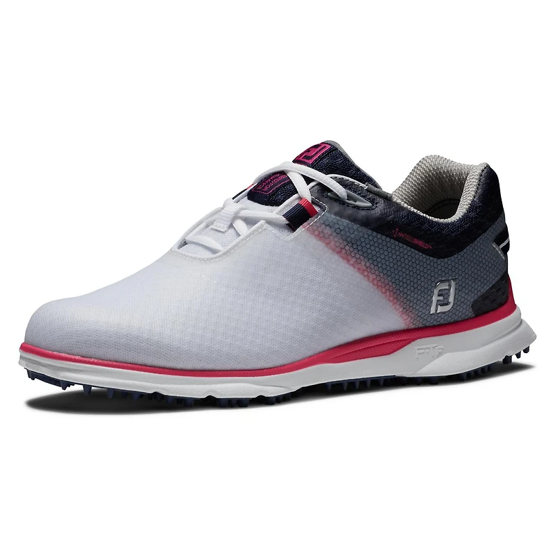 Women's Pro SL Sport Spikeless Golf Shoe - White/Grey/Red