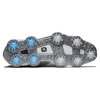 Men's Tour Alpha Spiked Golf Shoe - White/Grey/Blue