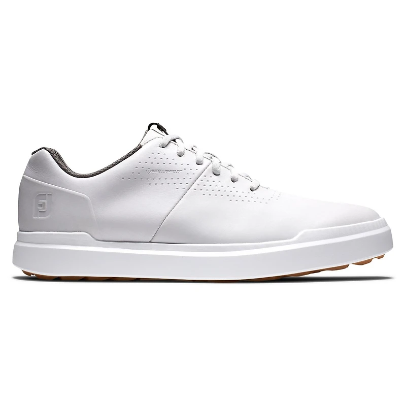 Men's Contour Casual Spikeless Golf Shoe -White