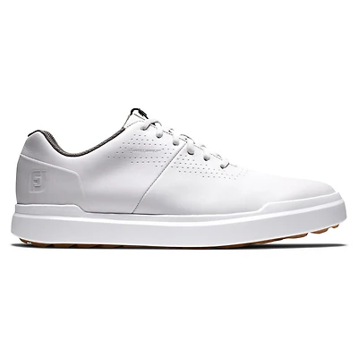 Men's Contour Casual Spikeless Golf Shoe -White
