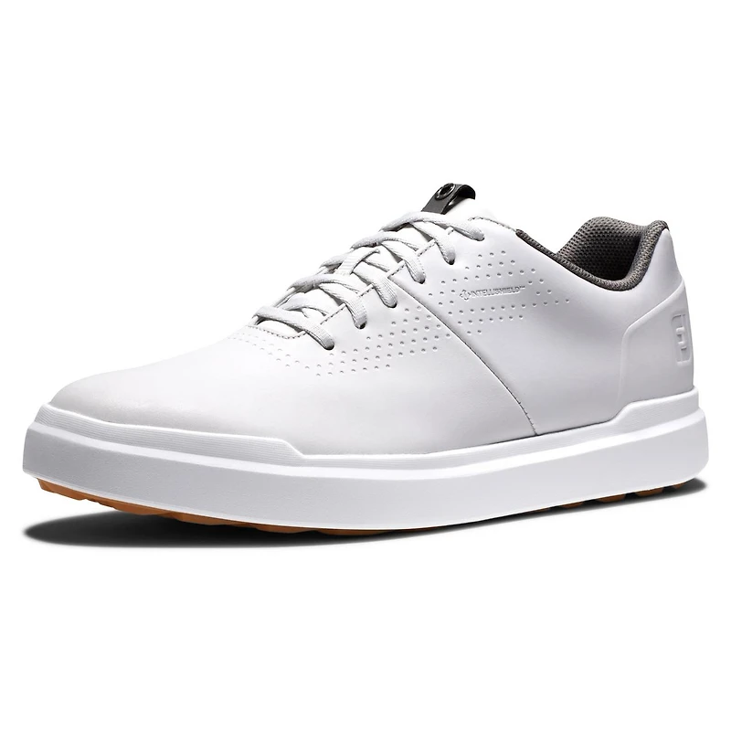 Men's Contour Casual Spikeless Golf Shoe -White